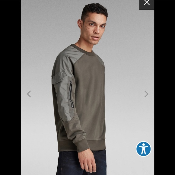 Men’s G-Star Raw Pullover Sweatshirt - Picture 4 of 6